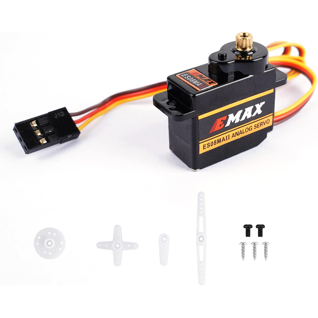 Emax ES08MA II 서보 모터, 미니 금속 기어 - Brushless Motor Thrust Test Stand 리뷰 및 가격